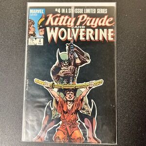 Kitty Pryde &‎ Wolverine #4 Marvel Comics 1985 Limited Series Claremont